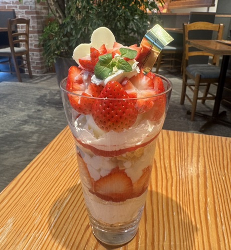 盛岡３月パフェ